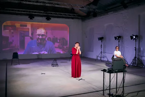 IN THE MEANTIME: A PLAY ACROSS TWO CONTINENTS – Amineh Arani