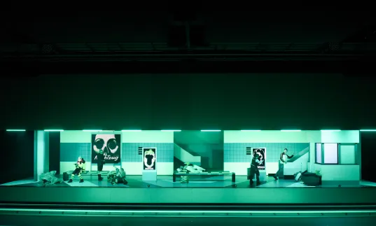 VERGELTUNG – Bühnenbild