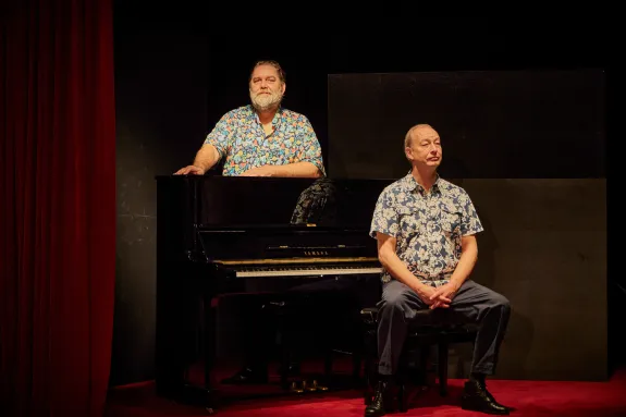 Andreas Beck und Jens-Karsten Stoll am Klavier