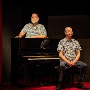 Andreas Beck und Jens-Karsten Stoll am Klavier