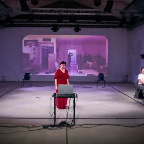 IN THE MEANTIME: A PLAY ACROSS TWO CONTINENTS – Amineh Arani