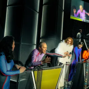 DU MUSST DICH ENTSCHEIDEN – Kaoko Amano, Günther Wiederschwinger, Elias Eilinghoff, Frank Genser und Fabian Reichenbach