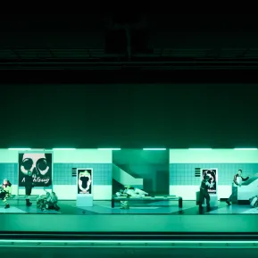 VERGELTUNG – Bühnenbild