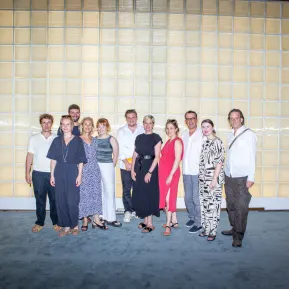 Schauspiel Köln Pressekonferenz 2026|27 im Erfrischungsraum – Team Foto