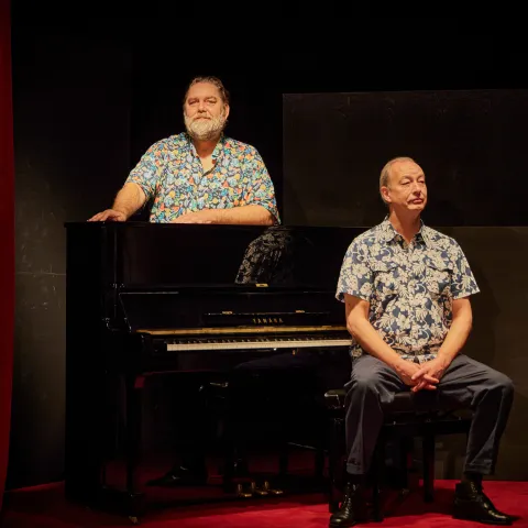 Andreas Beck und Jens-Karsten Stoll am Klavier